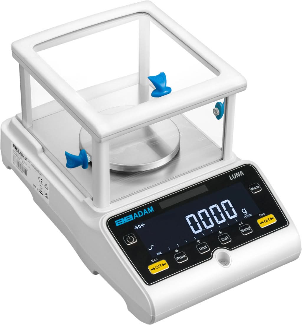 Adam Equipment LPB 823e Luna Precision Balance, 820 g Capacity, 0.001 g Readability - 1010014890 - Top Loading Balances - Adam Equipment - Weighcore