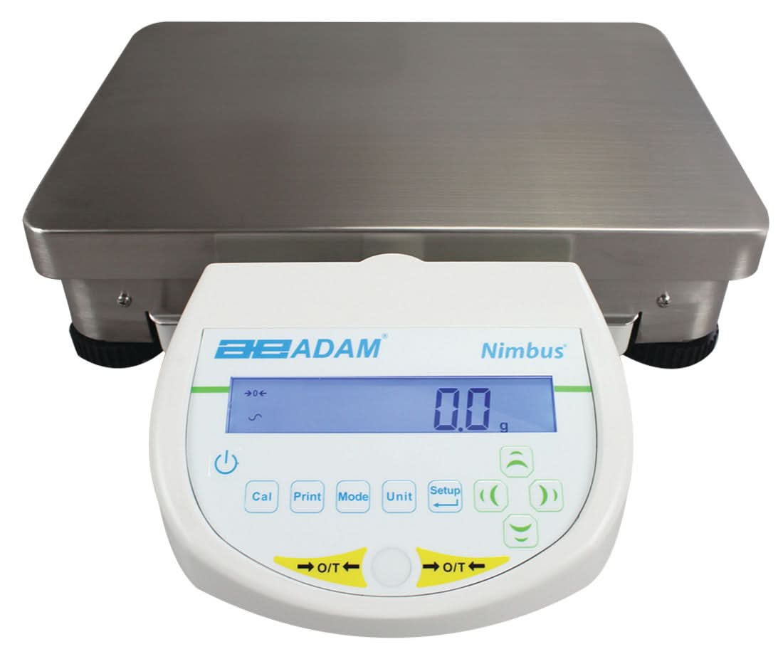 Adam Equipment NBL 12001e Nimbus Heavy Duty Precision Balance, 12000 g Capacity, 0.1 g Readability - 1010012724 - Precision Balances - Adam Equipment - Weighcore