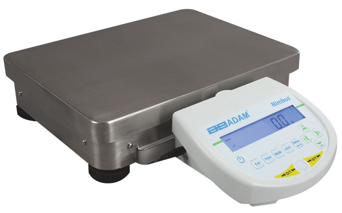 Adam Equipment NBL 32001e Nimbus Heavy Duty Precision Balance, 32000 g Capacity, 0.1 g Readability - 1010012727 - Precision Balances - Adam Equipment - Weighcore