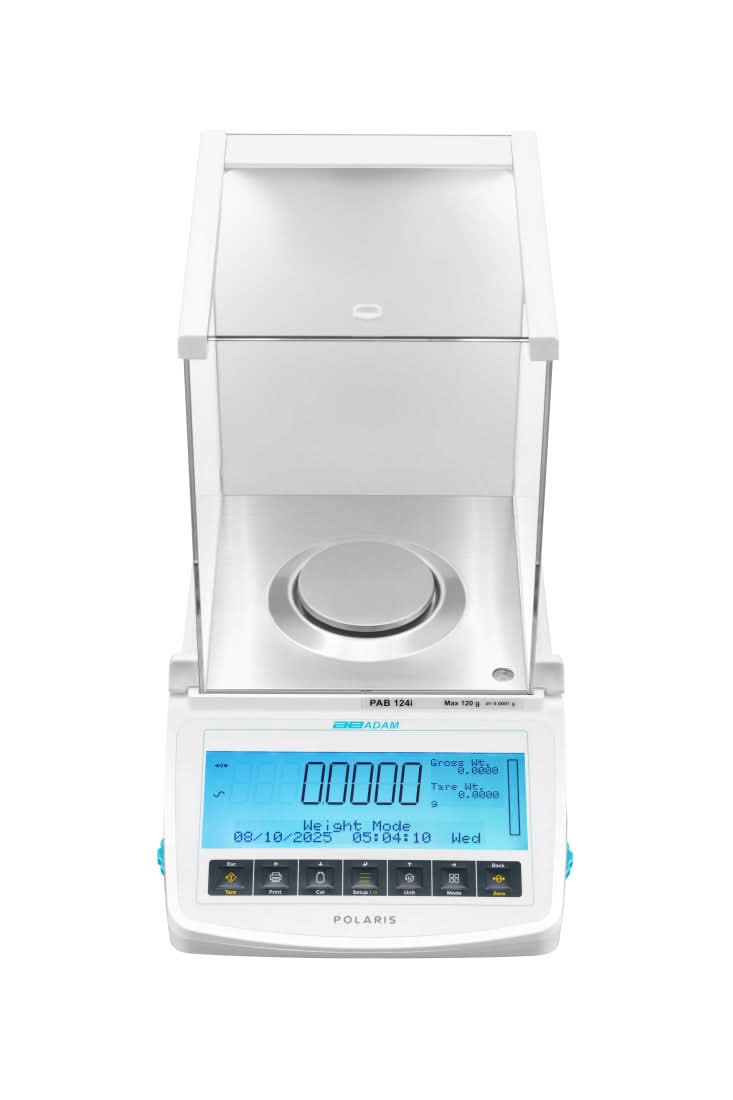 Adam Equipment PAB 424e Polaris Analytical Balance, 420 g Capacity, 0.0001 g Readability - 1010017678 - Analytical Balances - Adam Equipment - Weighcore