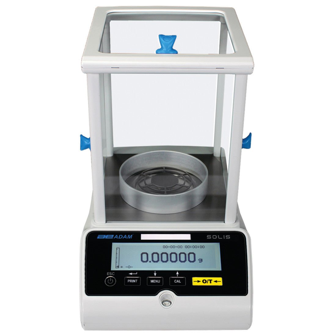 Adam Equipment SAB 125i Solis Semi-Micro Analytical Balance, 62 g / 120 g Capacity, 0.01 mg / 0.1 mg Readability, Internal Calibration, GLP/GMP - SAB 125i - Semi-Micro Balances - Adam Equipment - Weighcore