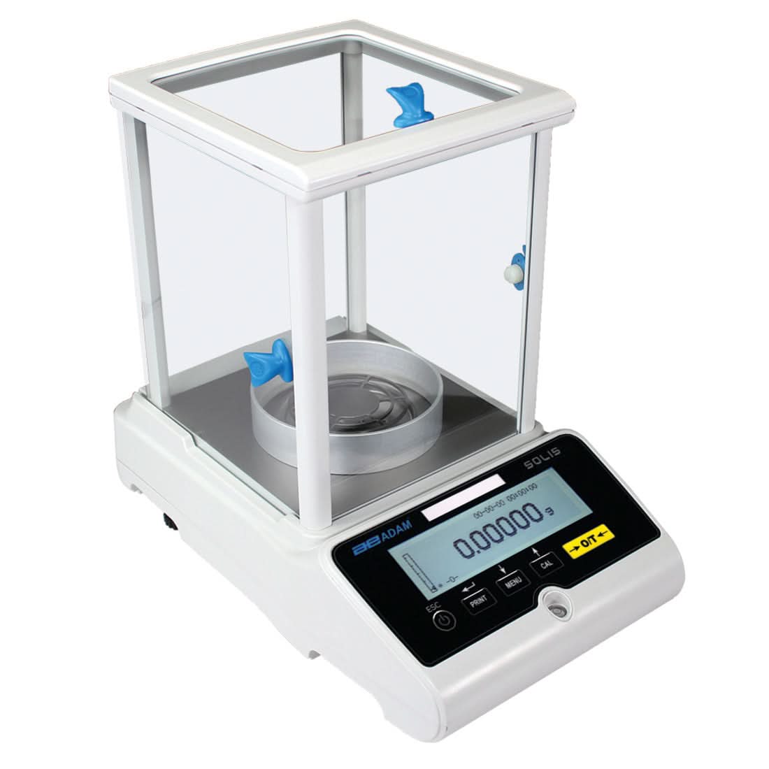 Adam Equipment SAB 125i Solis Semi - Micro Analytical Balance, 62 g / 120 g Capacity, 0.01 mg / 0.1 mg Readability, Internal Calibration, GLP/GMP - 1010014237 - Semi - Micro Balances - Adam Equipment - Weighcore