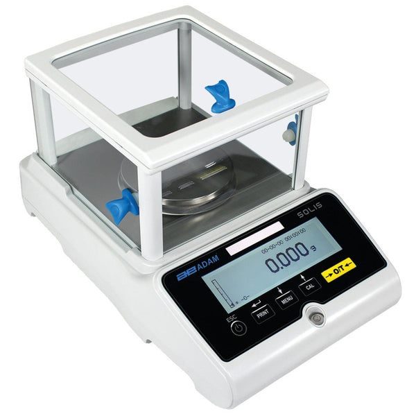 Adam Equipment SPB 2103i Solis Precision Balance, 2100 g Capacity, 0.001 g Readability