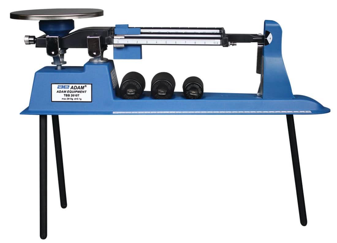 Adam Equipment TBB 2610T TBB Triple Beam Balance, 2610 g Capacity, 0.1 g Readability - 700000005 - Mechanical Balances - Adam Equipment - Weighcore