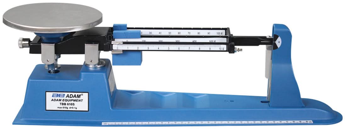 Adam Equipment TBB 610S TBB Triple Beam Balance, 610 g Capacity, 0.1 g Readability - 700000058 - Mechanical Balances - Adam Equipment - Weighcore