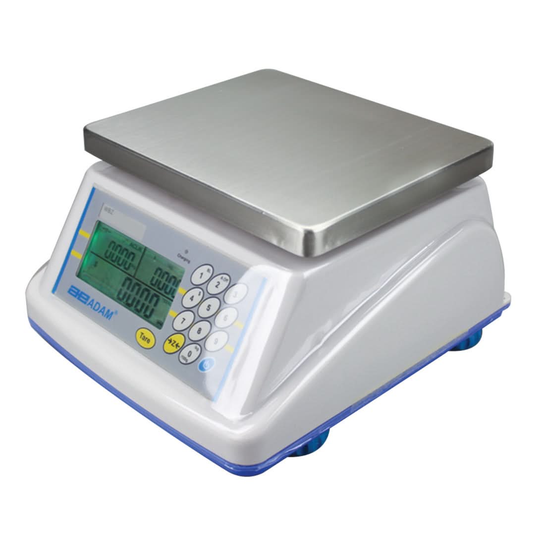 Adam Equipment WBZ 15aM WBZ Washdown Retail Scale, 6 kg Capacity, 0.002 kg Readability, NTEP, Measurement Canada - 1030011019 - Price Computing Scales - Adam Equipment - Weighcore