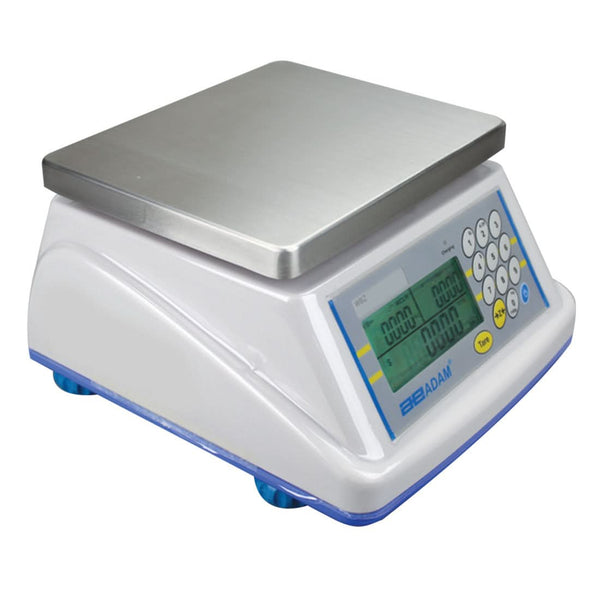 Adam Equipment WBZ 15aM WBZ Washdown Retail Scale, 6 kg Capacity, 0.002 kg Readability, NTEP, Measurement Canada