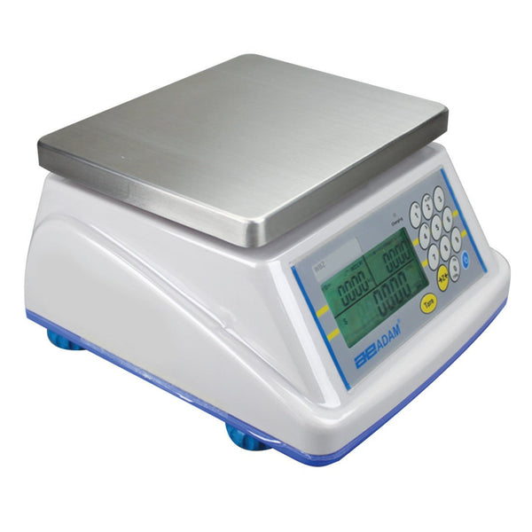 Adam Equipment WBZ 15aM WBZ Washdown Retail Scale, 6 kg Capacity, 0.002 kg Readability, NTEP, Measurement Canada