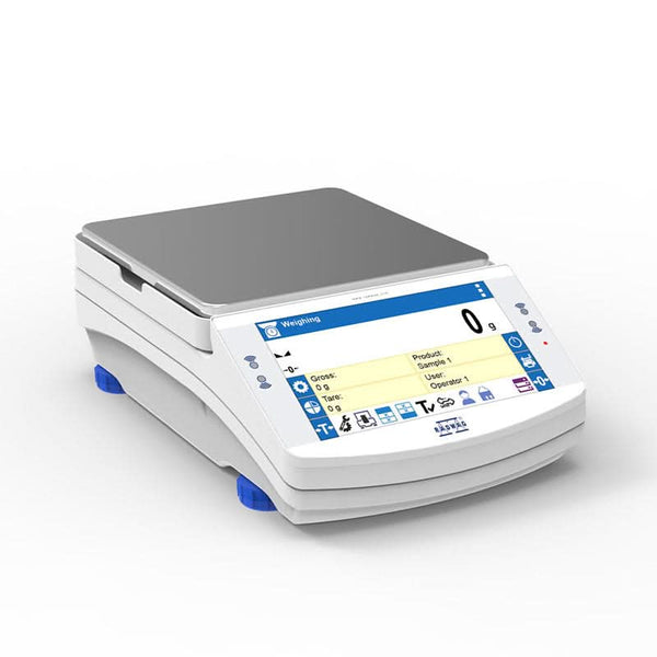 RADWAG WLC 21.X7 WLC X7 Precision Balance, 21kg Capacity, 1g Readability