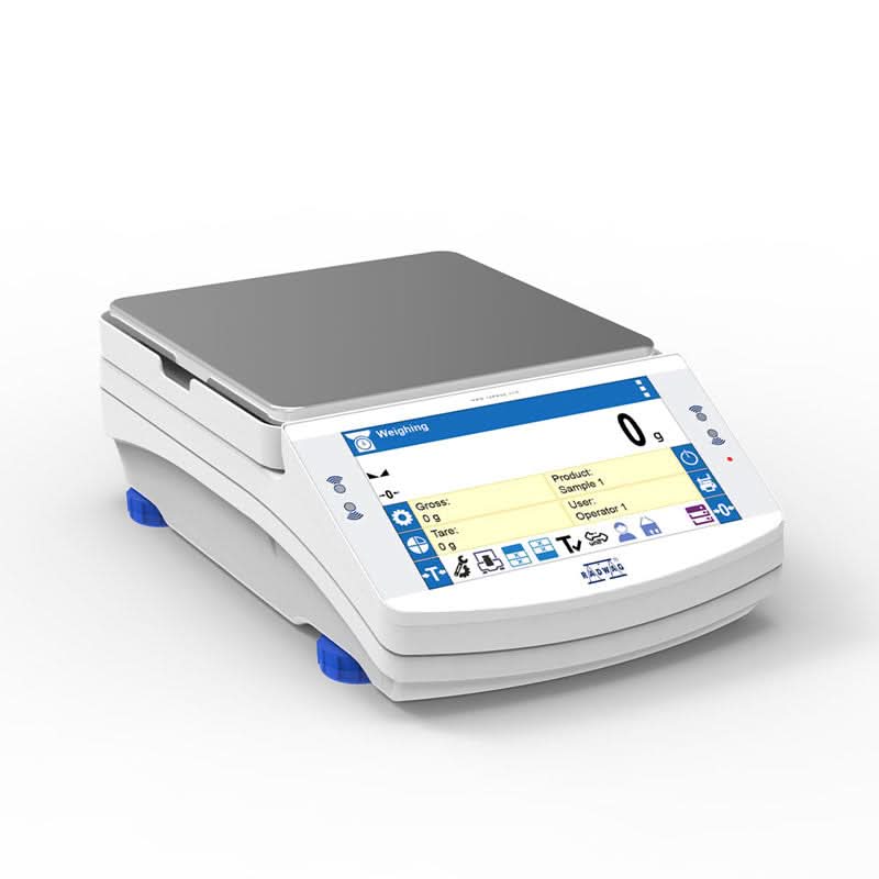 RADWAG WLC 21.X7 WLC X7 Precision Balance, 21kg Capacity, 1g Readability - WLC21X7 - Precision Balances - Radwag - Weighcore
