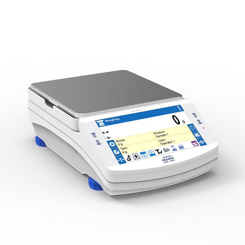 RADWAG WLC 21.X7 WLC X7 Precision Balance, 21kg Capacity, 1g Readability - WLC21X7 - Precision Balances - Radwag - Weighcore