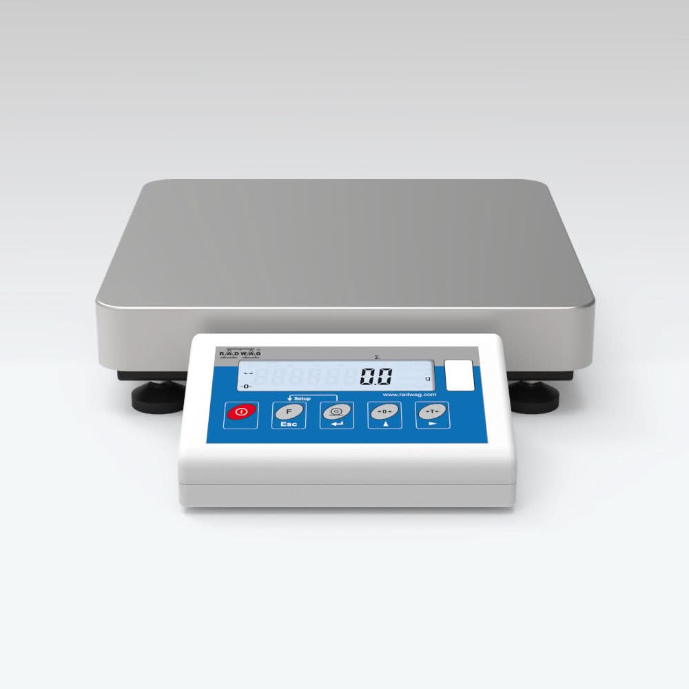 RADWAG WLC 6/F1/R WLC F1/R Precision Balance, 6kg Capacity, 0.1g Readability, OIML Class II - WLC6F1R - Precision Balance - Radwag - Weighcore