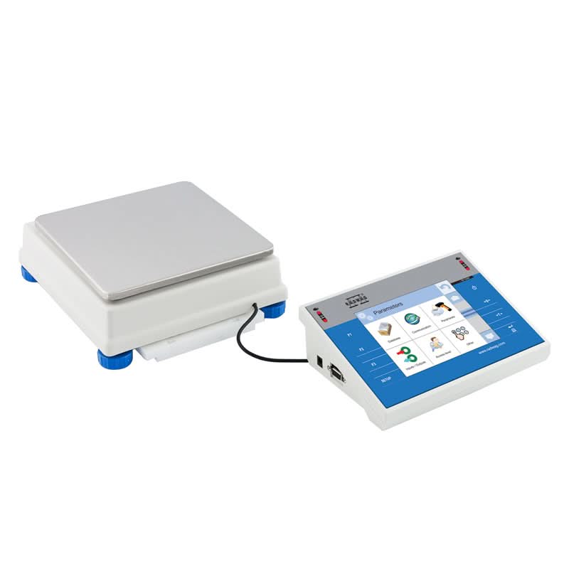 RADWAG WLY 6/D2 Precision Balance, 6kg Capacity, 0.1g Readability, OIML Class II - WLY6D2 - Precision Balance - Radwag - Weighcore
